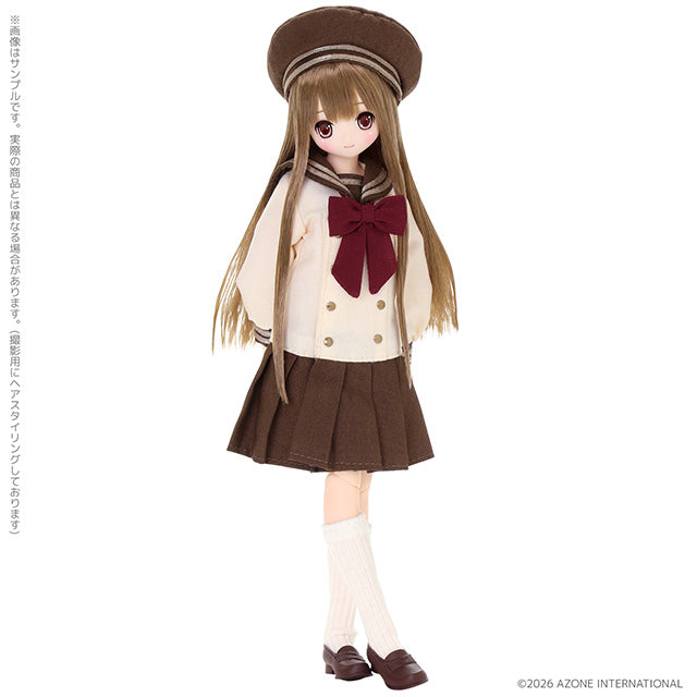 【AZONE】Ex☆Cute Family Nina / Sweet Memory ~ 冬日中學預備 ~ 核桃金髮 預購 (副本)