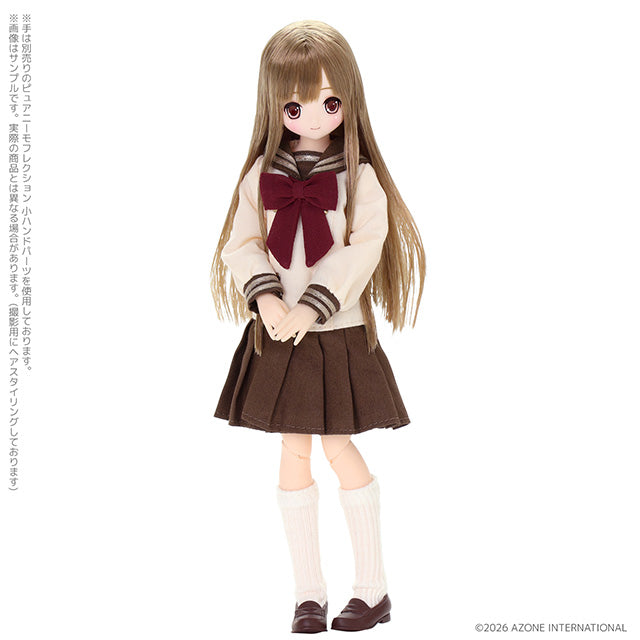 【AZONE】Ex☆Cute Family Nina / Sweet Memory ~ 冬日中學預備 ~ 核桃金髮 預購 (副本)