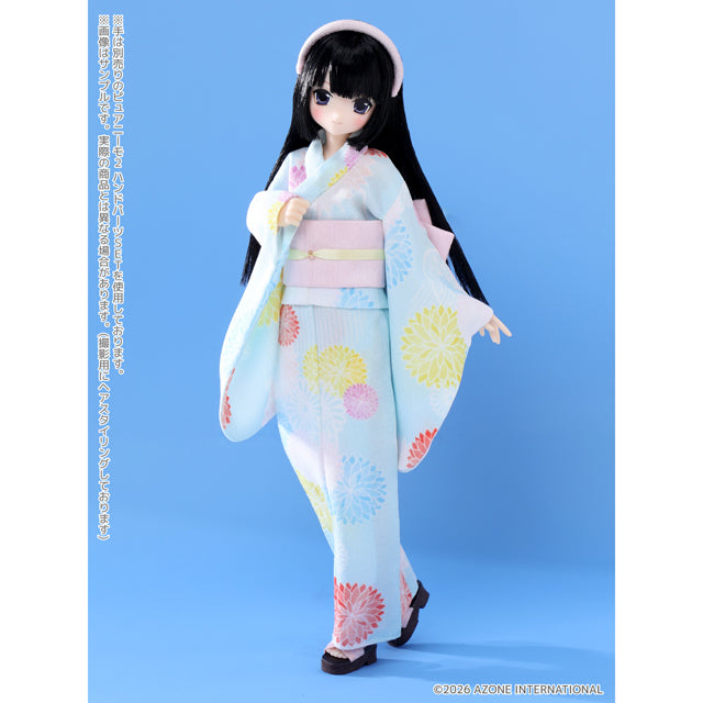 【AZONE】Sahras a la mode LYCEE／Sweet Days 浴衣系列～黑髮～ 預購