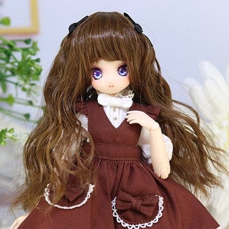 【Dollce】Ribbon Wave 娃用假髮 多色 / 4.5吋 SweetDoll OBITSU OB11 BJD 12分