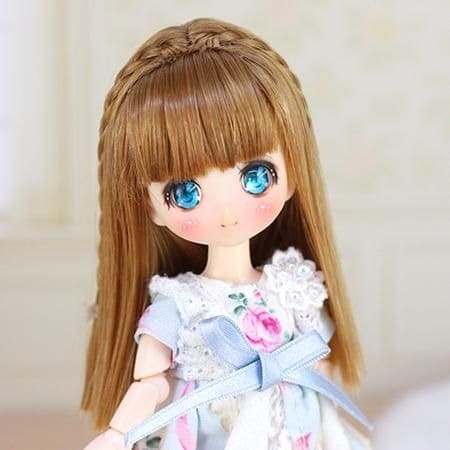 【Dollce】Low-Puchi 娃用假髮 多色 / 4吋 SweetDoll OBITSU OB11 BJD 1/12 - 紀物書館+JiWu Bookstore