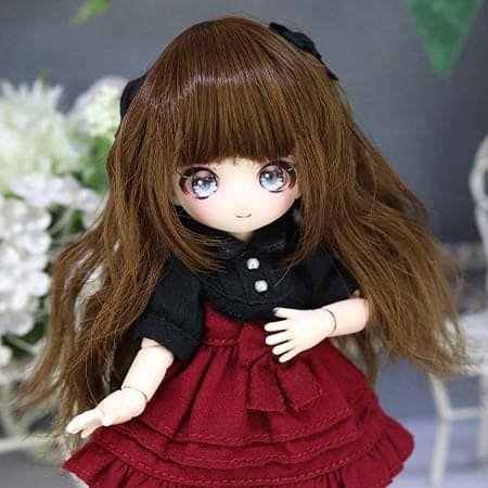 【Dollce】Ribbon Wave 娃用假髮 多色 / 4吋 SweetDoll OBITSU OB11 BJD 1/12 - 紀物書館+JiWu Bookstore