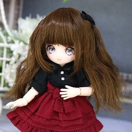 【Dollce】Ribbon Wave 娃用假髮 多色 / 4吋 SweetDoll OBITSU OB11 BJD 1/12 - 紀物書館+JiWu Bookstore