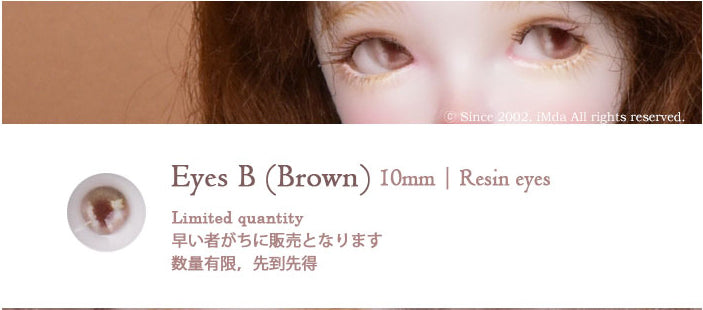 【iMda Doll】2.7 Deva 眼珠 3款 預購 / iMda 2.7 27cm 1/6 Blythe 藍豆豆