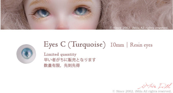 【iMda Doll】2.7 Deva 眼珠 3款 預購 / iMda 2.7 27cm 1/6 Blythe 藍豆豆