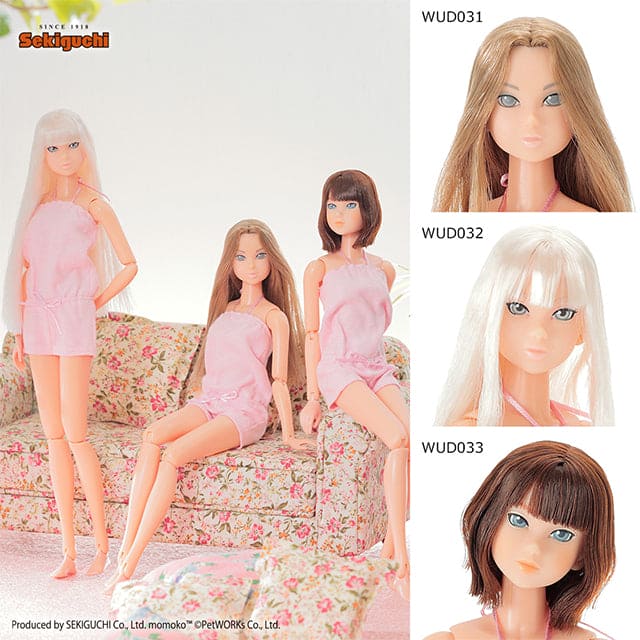 【Sekiguchi】Wake-Up momoko DOLL WUD031 032 033 預購 - 紀物書館+JiWu Bookstore