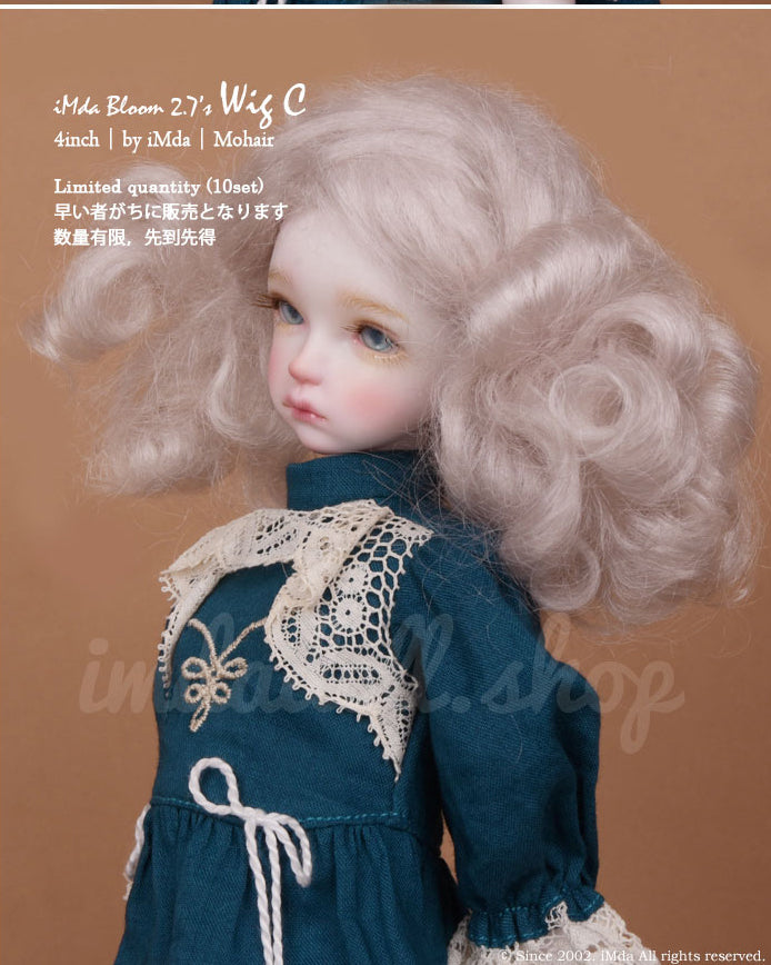 【iMda Doll】2.7 Deva 假髮 3款 預購 / iMda 2.7 27cm 1/6 Blythe 藍豆豆