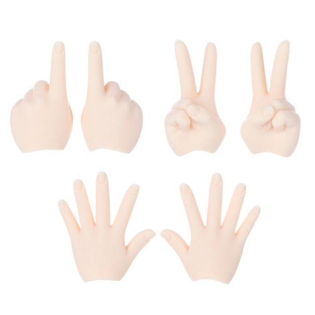 【Obitsu】OB50 Ver. 1.5 GGR 胸型 手型 - 紀物書館+JiWu Bookstore