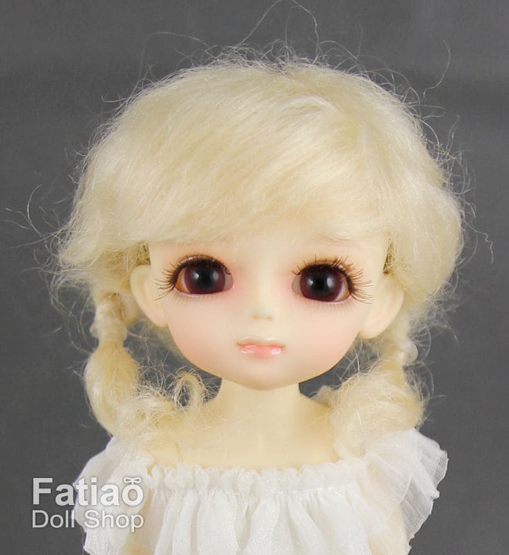 【Fatiao Doll Shop】FWF-143M 娃用假髮 多色 / 5-6吋 BJD 8分 - 紀物書館+JiWu Bookstore