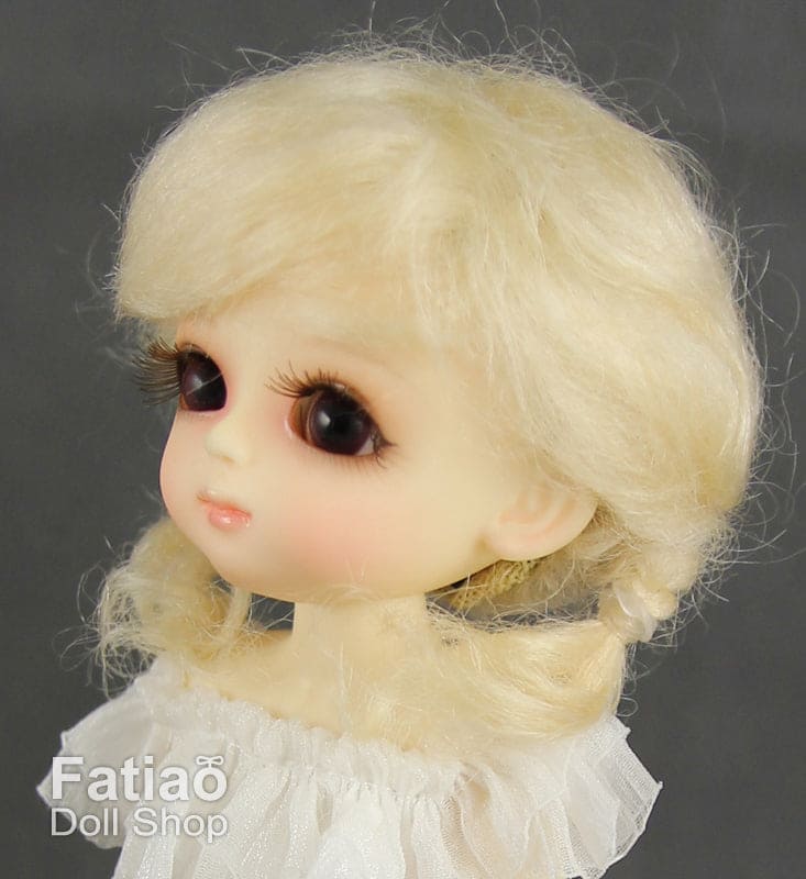 【Fatiao Doll Shop】FWF-143M 娃用假髮 多色 / 5-6吋 BJD 8分 - 紀物書館+JiWu Bookstore