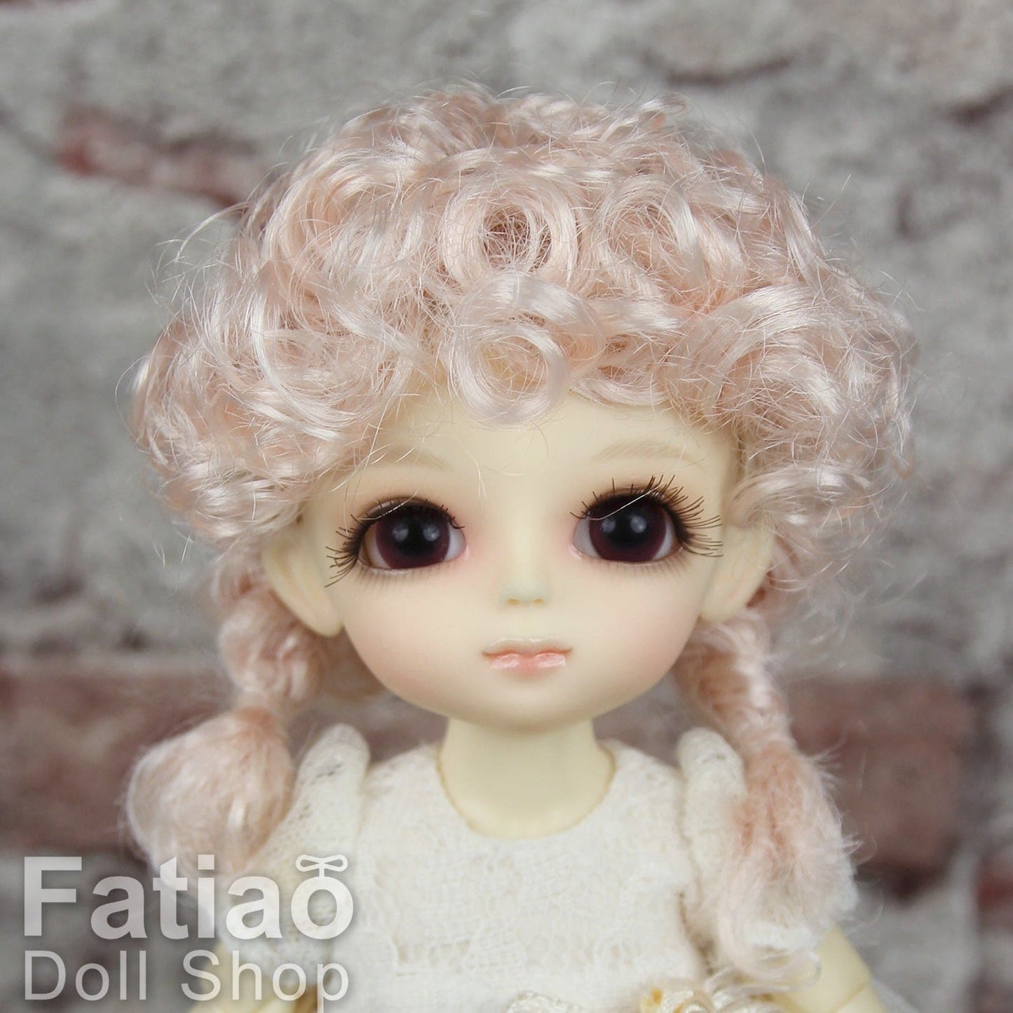 【Fatiao Doll Shop】FWF-570 娃用假髮 多色 / 5-6吋 BJD 1/8 - 紀物書館+JiWu Bookstore