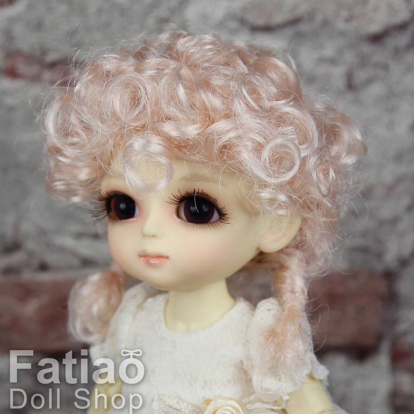 【Fatiao Doll Shop】FWF-570 娃用假髮 多色 / 5-6吋 BJD 1/8 - 紀物書館+JiWu Bookstore