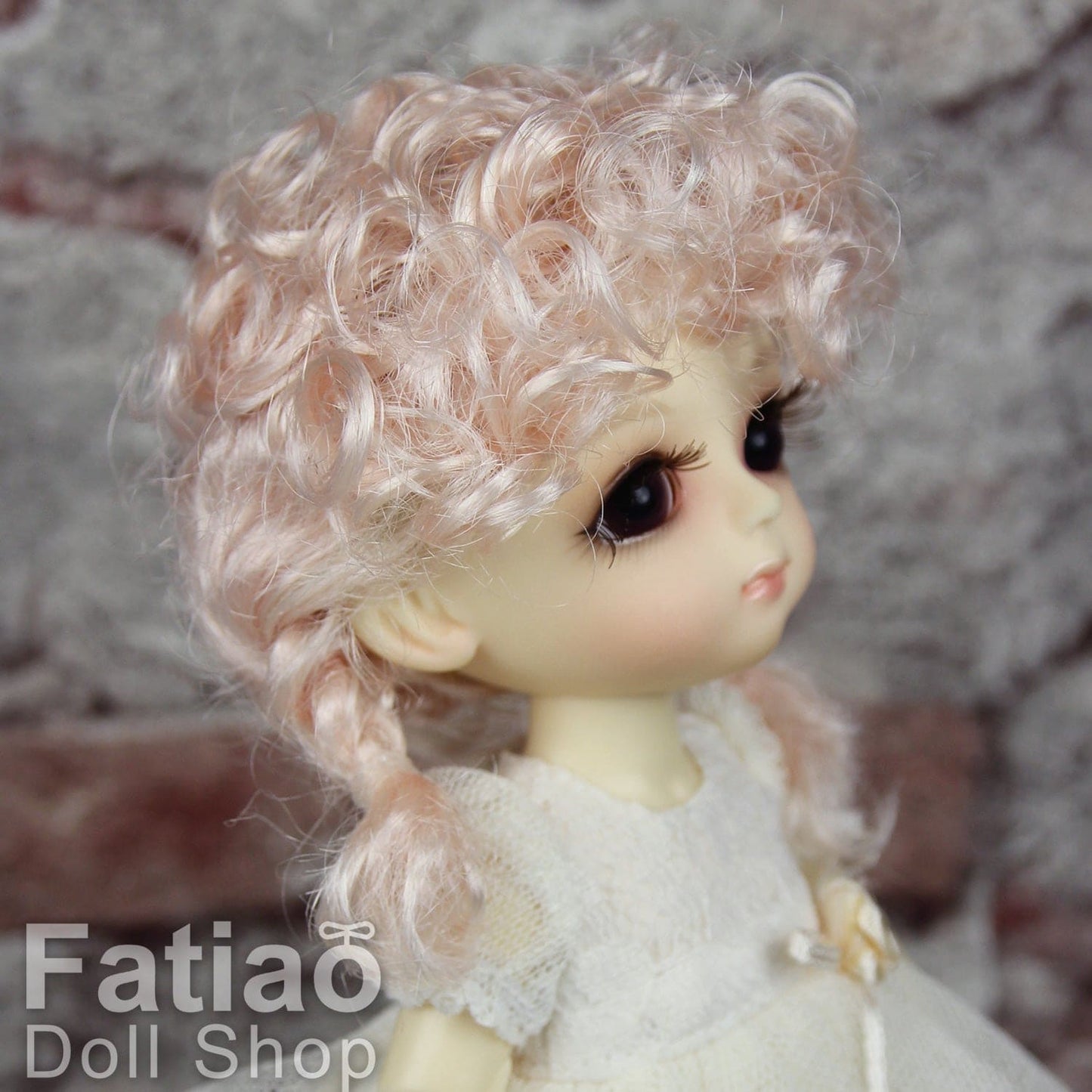 【Fatiao Doll Shop】FWF-570 娃用假髮 多色 / 5-6吋 BJD 1/8 - 紀物書館+JiWu Bookstore
