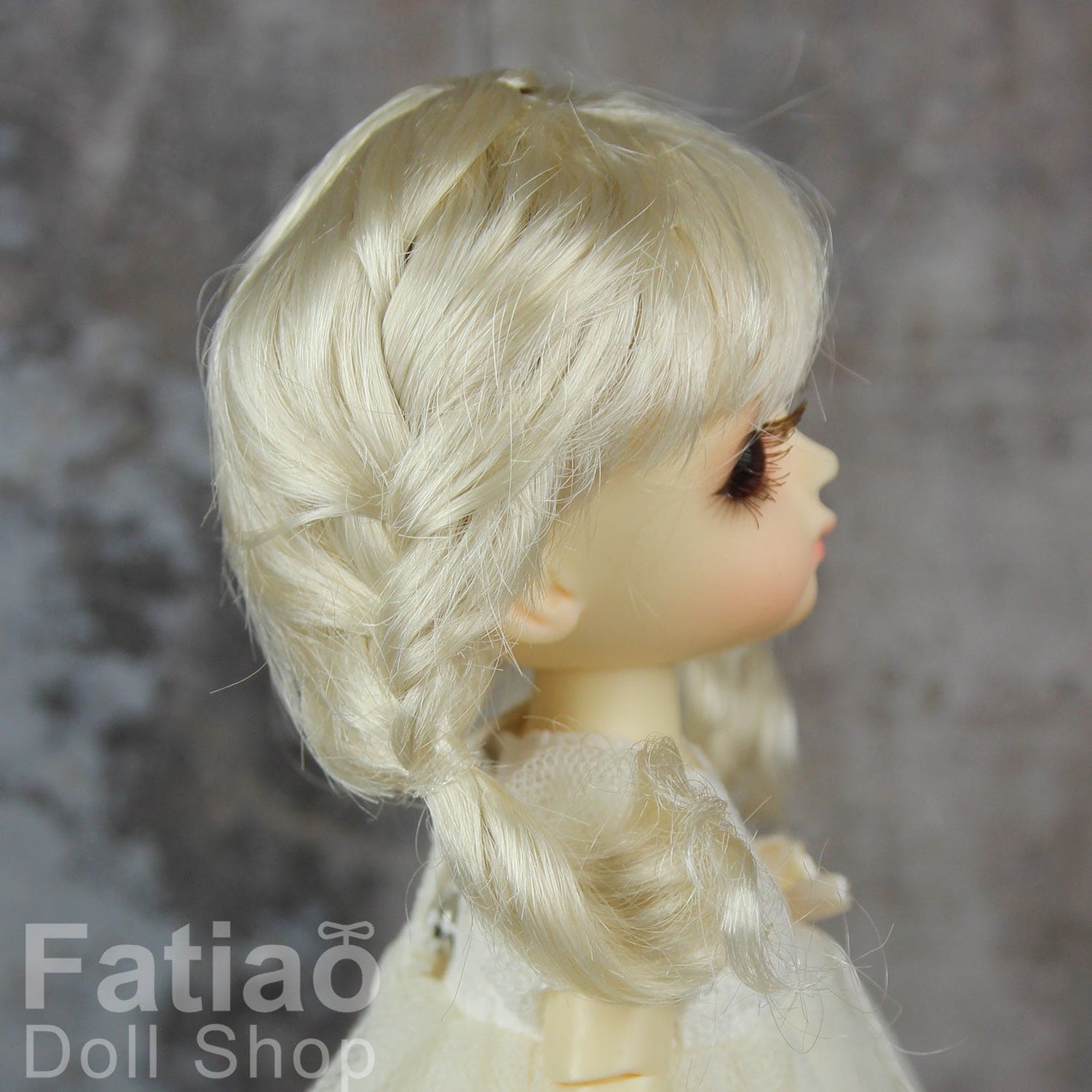 【Fatiao Doll Shop】FWF-571 娃用假髮 多色 / 5-6吋 BJD 1/8 - 紀物書館+JiWu Bookstore