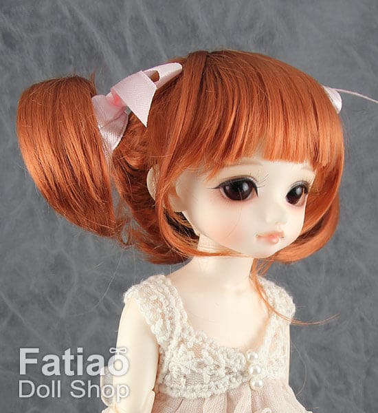 【Fatiao Doll Shop】FWF-070 ベビーウィッグ マルチカラー / 6-7インチ BJD 6点 iMda2.6 