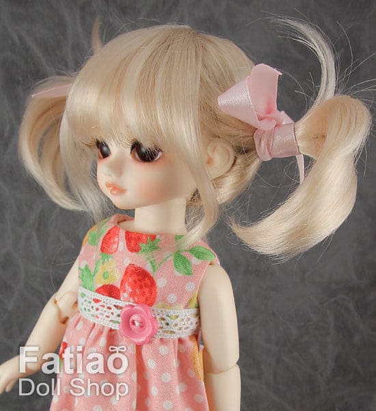 【Fatiao Doll Shop】FWF-070 娃用假髮 多色 / 6-7吋 BJD 6分 iMda2.6