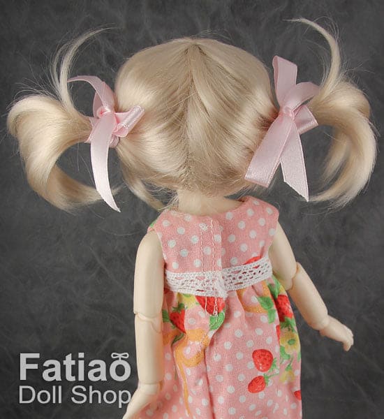 【Fatiao Doll Shop】FWF-070 ベビーウィッグ マルチカラー / 6-7インチ BJD 6点 iMda2.6 