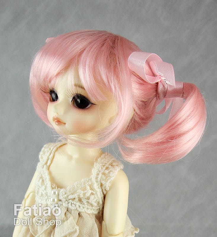 【Fatiao Doll Shop】FWF-070 ベビーウィッグ マルチカラー / 6-7インチ BJD 6点 iMda2.6 