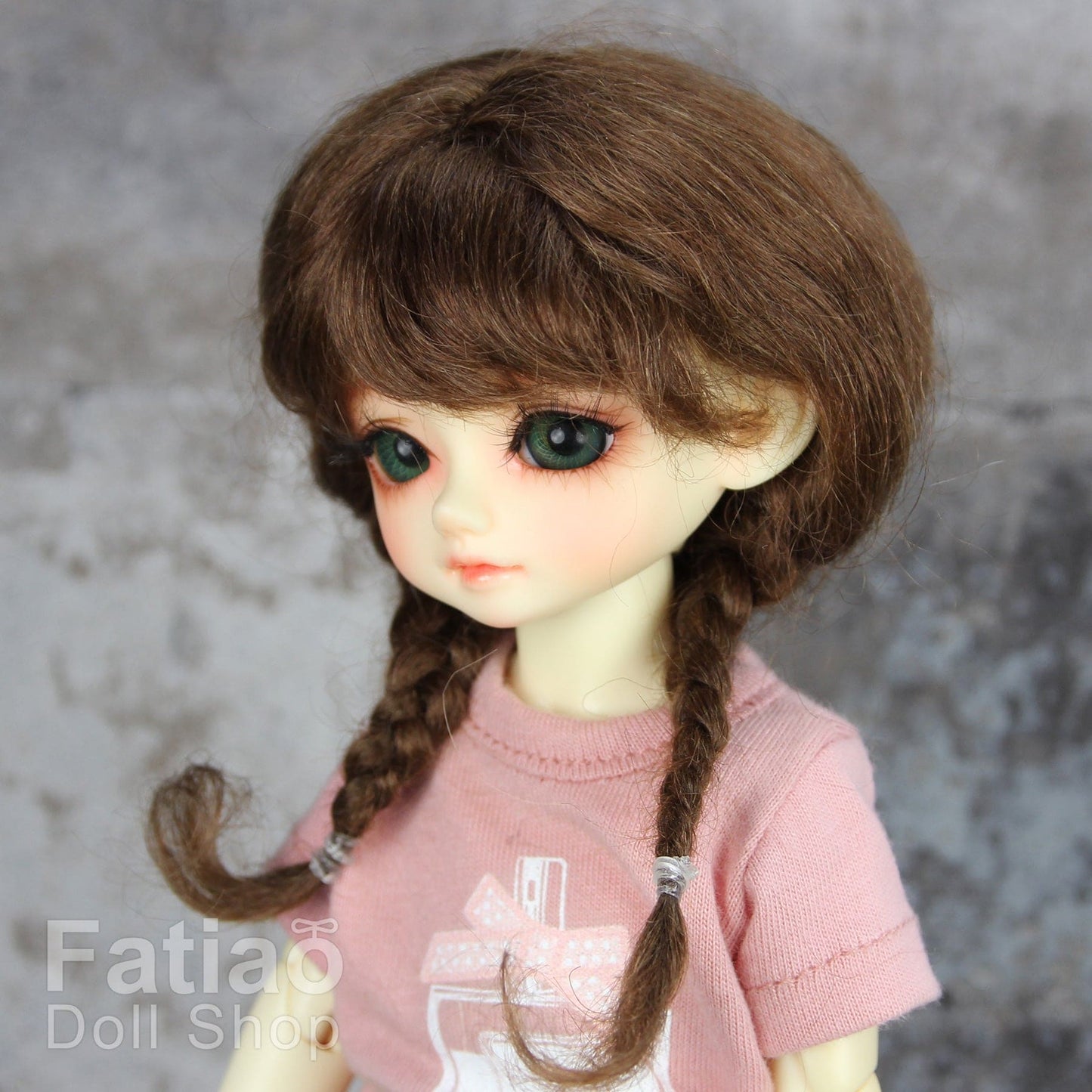 【Fatiao Doll Shop】FWF-2033M 娃用假髮 多色 / 6-7吋 BJD 6分 iMda2.6