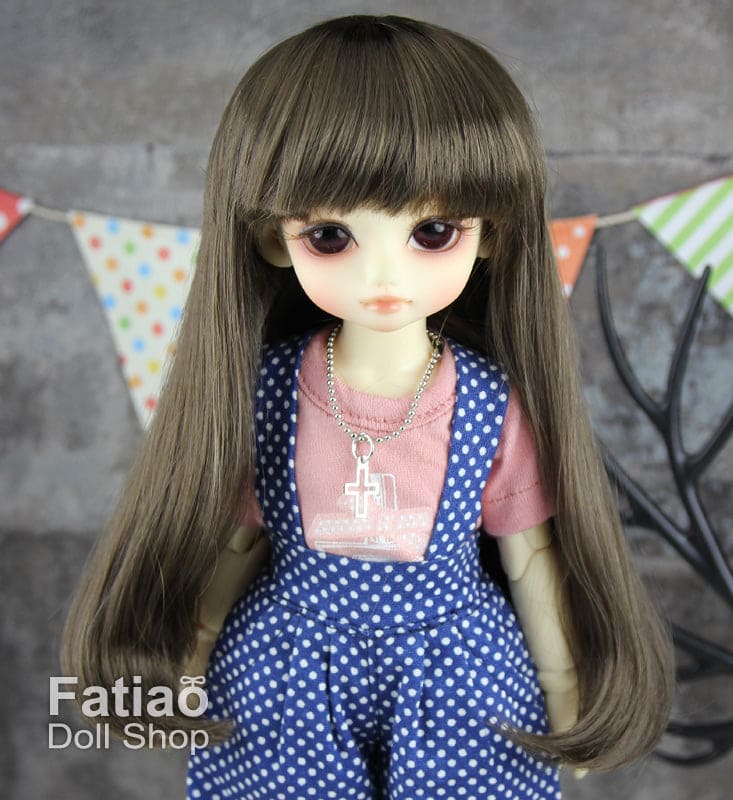 【Fatiao Doll Shop】FWF-319 娃用假髮 多色 / 6-7吋 BJD 6分