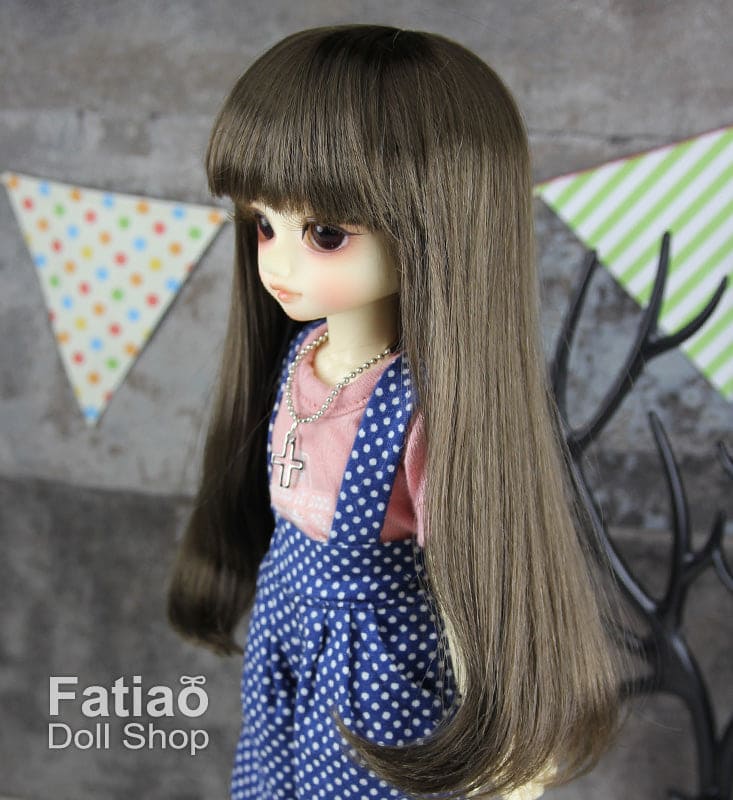 【Fatiao Doll Shop】FWF-319 娃用假髮 多色 / 6-7吋 BJD 6分