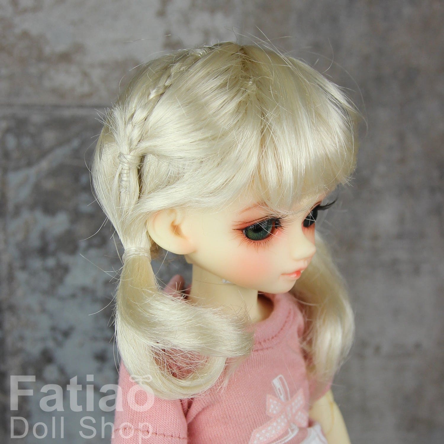 【Fatiao Doll Shop】FWF-589 娃用假髮 多色 / 6-7吋 BJD 6分 iMda2.6 - 紀物書館+JiWu Bookstore