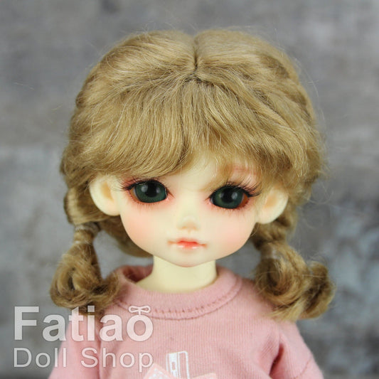 【Fatiao Doll Shop】FWF-736M 娃用假髮 多色 / 6-7吋 BJD 6分 iMda2.6