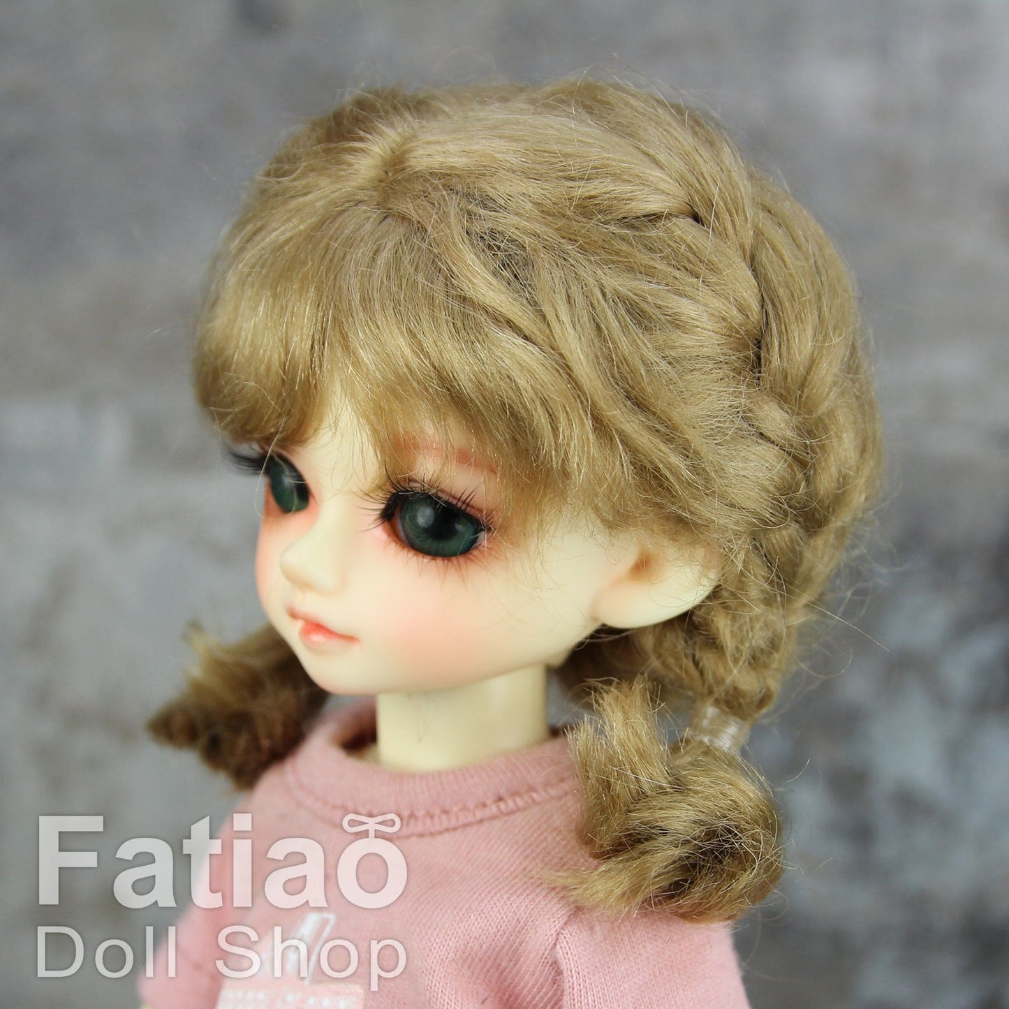 【Fatiao Doll Shop】FWF-736M ベビーウィッグ マルチカラー / 6-7インチ BJD 6点 iMda2.6 