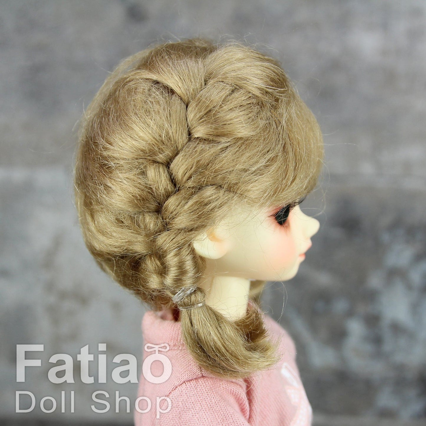 【Fatiao Doll Shop】FWF-736M ベビーウィッグ マルチカラー / 6-7インチ BJD 6点 iMda2.6 