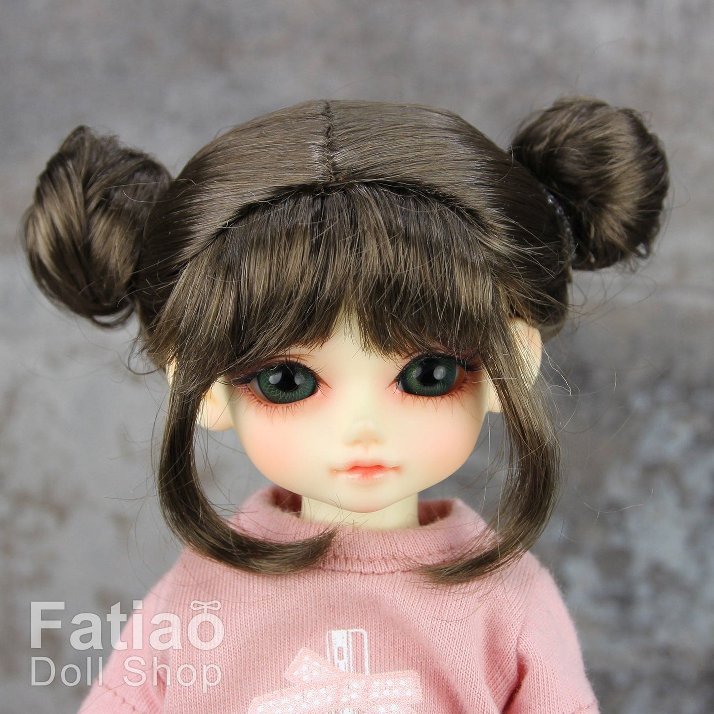 【Fatiao Doll Shop】FWF-742 ベビーウィッグ マルチカラー / 6-7インチ BJD 6点 iMda2.6 