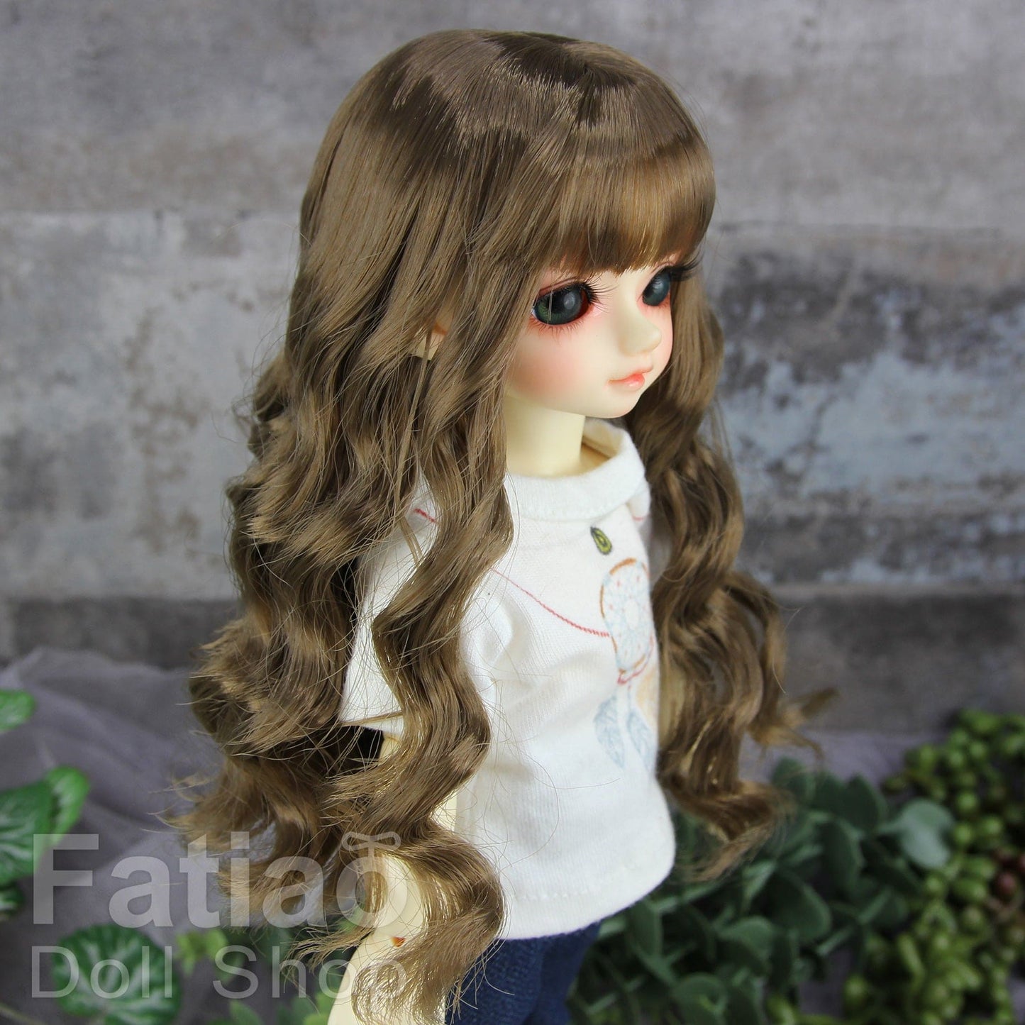 【Fatiao Doll Shop】FWF-853 娃用假髮 多色 / 6-7吋 BJD 6分 iMda2.6 - 紀物書館+JiWu Bookstore