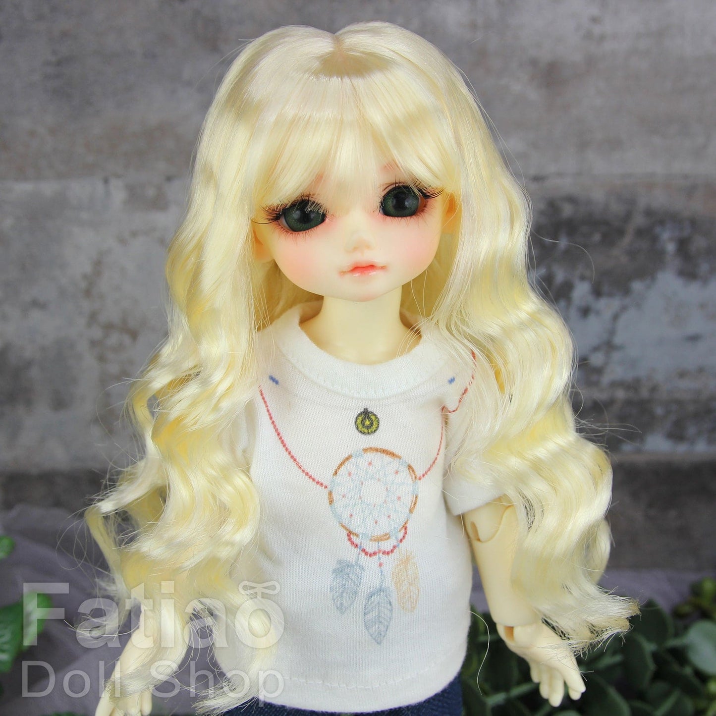 【Fatiao Doll Shop】FWF-853 娃用假髮 多色 / 6-7吋 BJD 6分 iMda2.6 - 紀物書館+JiWu Bookstore