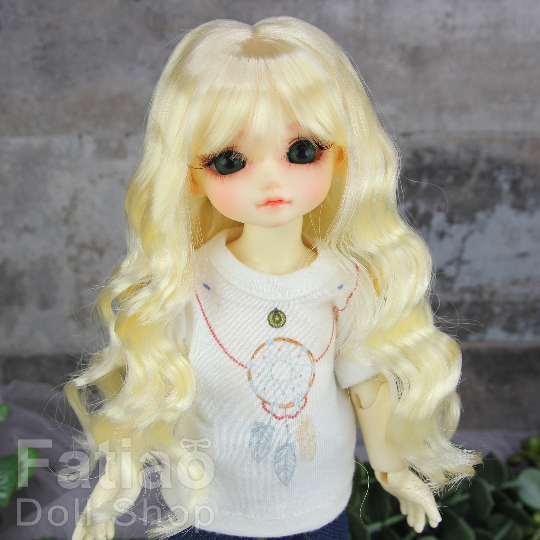 【Fatiao Doll Shop】FWF-853 娃用假髮 多色 / 6-7吋 BJD 6分 iMda2.6 - 紀物書館+JiWu Bookstore