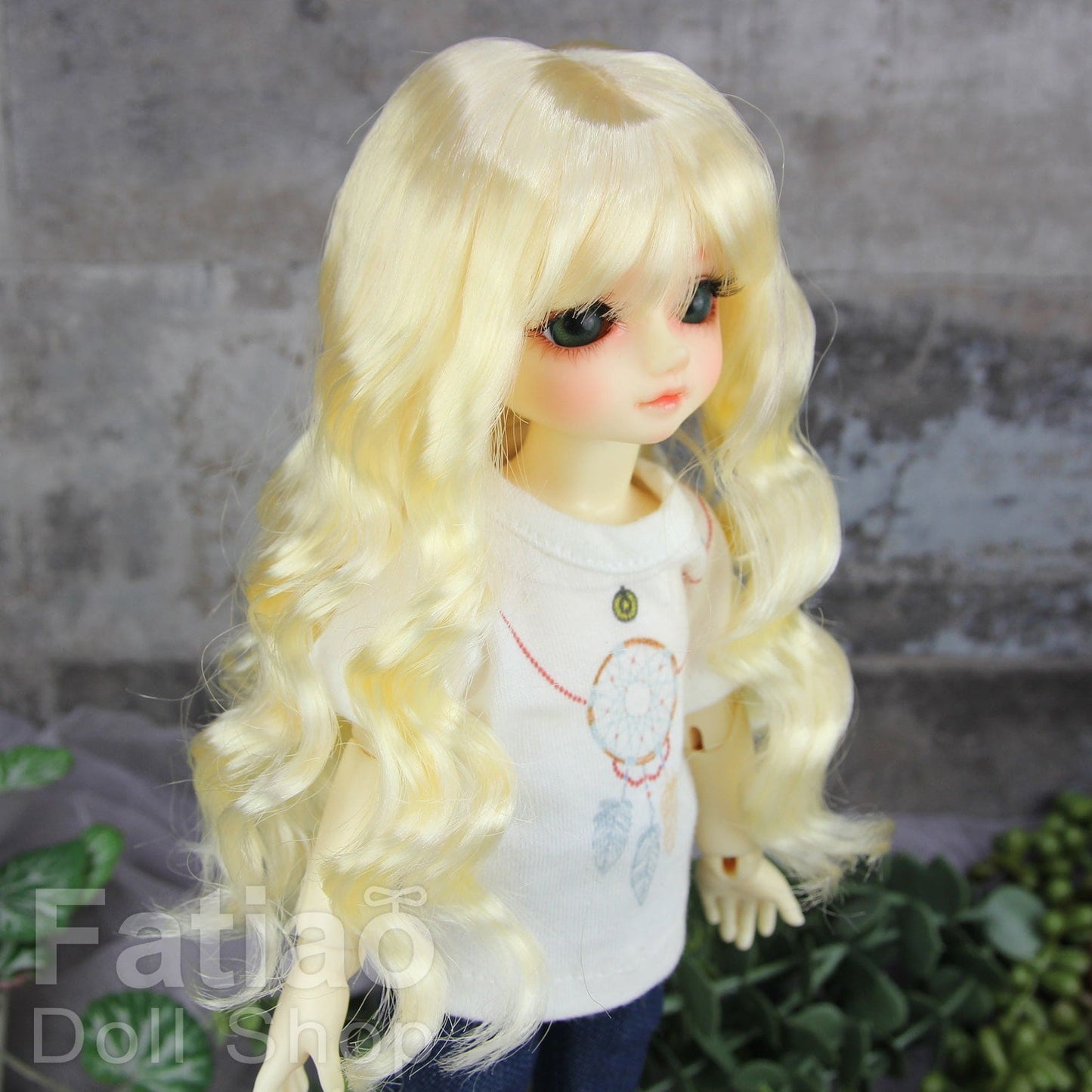 【Fatiao Doll Shop】FWF-853 娃用假髮 多色 / 6-7吋 BJD 6分 iMda2.6 - 紀物書館+JiWu Bookstore