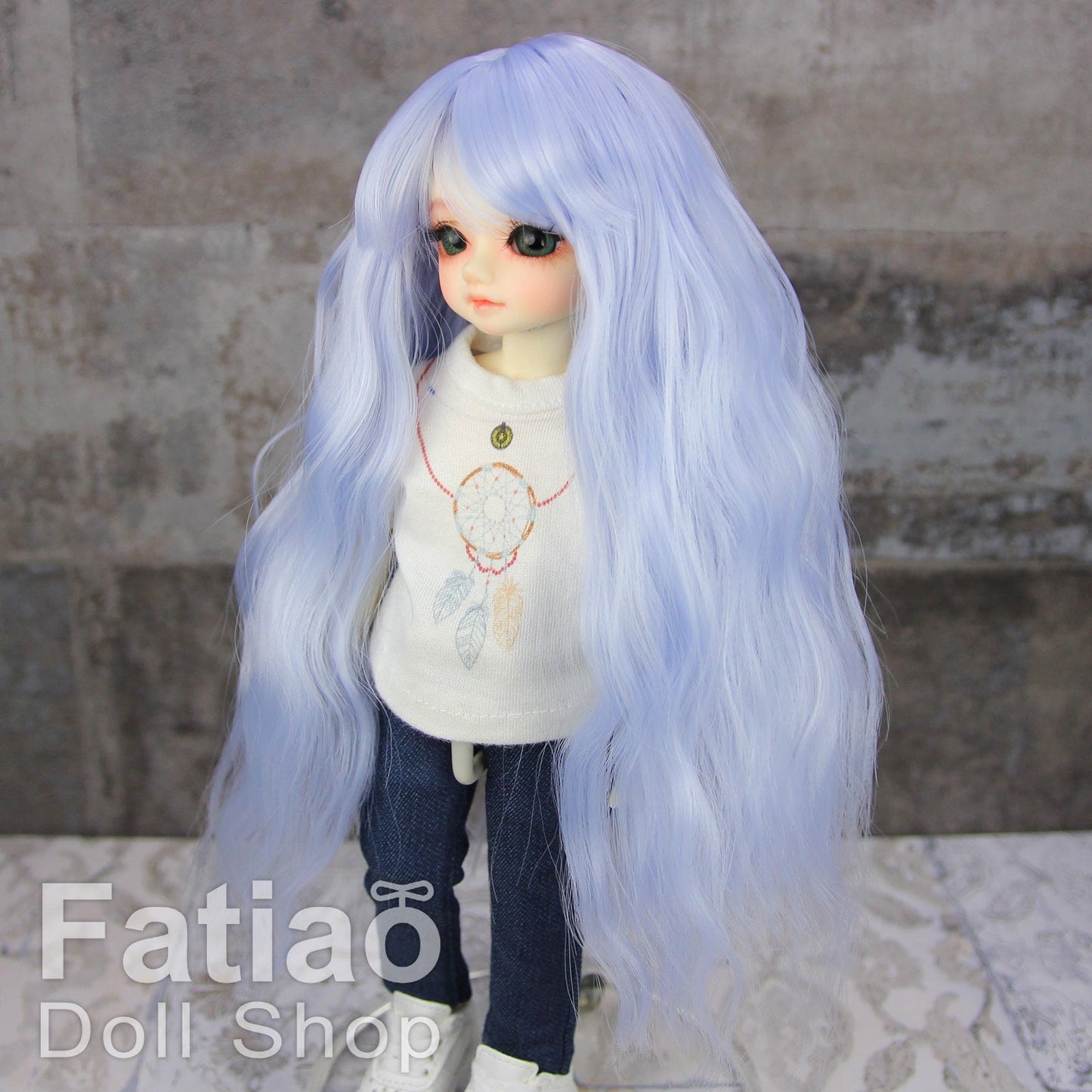 【Fatiao Doll Shop】FWS-007 ベビーウィッグ マルチカラー/6-7インチ BJD 6点