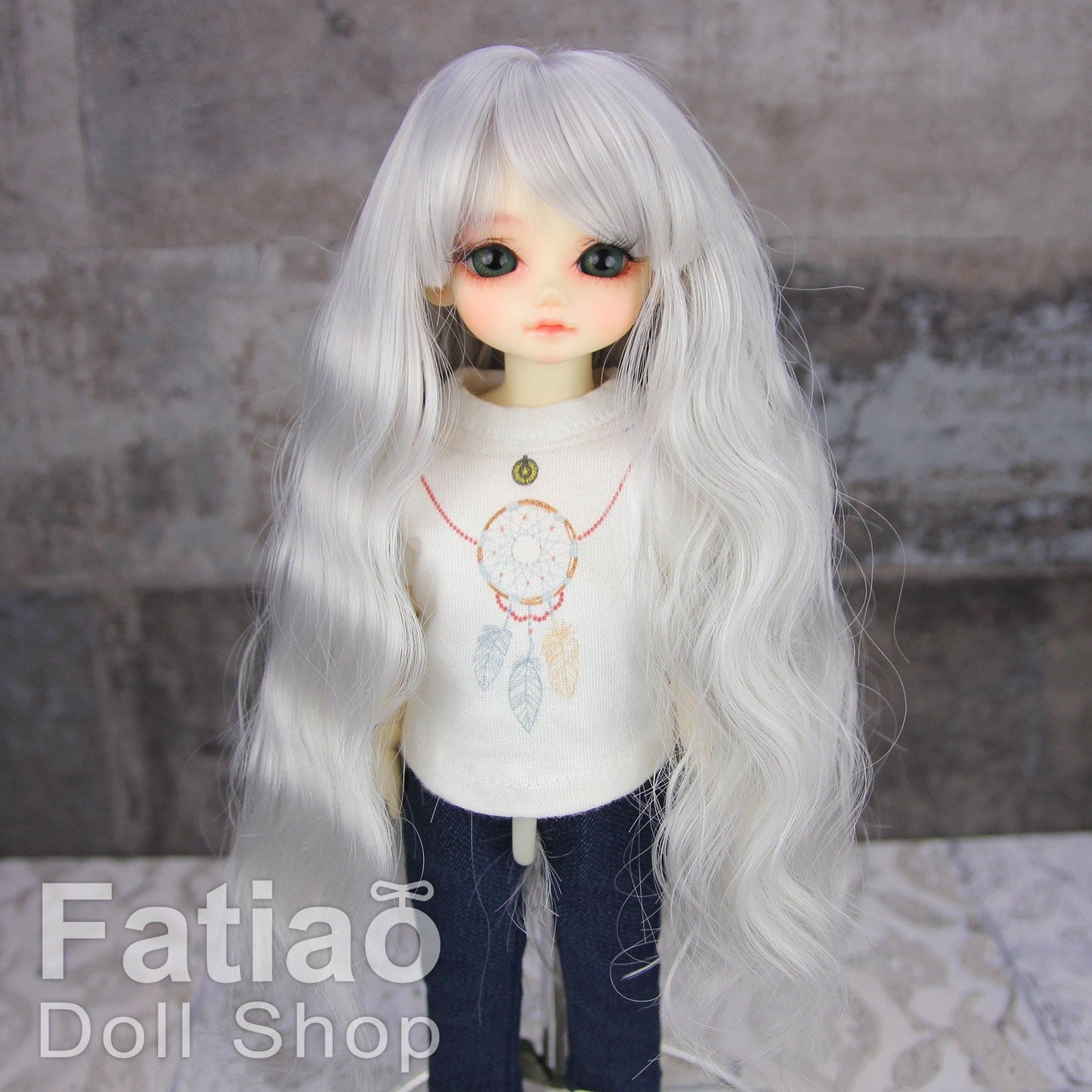 【Fatiao Doll Shop】FWS-007 ベビーウィッグ マルチカラー/6-7インチ BJD 6点