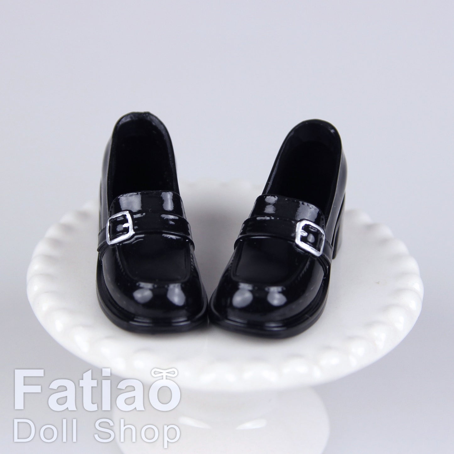 【Fatiao Doll Shop】環帶福樂皮鞋 多色 / 3.5cm 兵人 兵女 iMda2.7