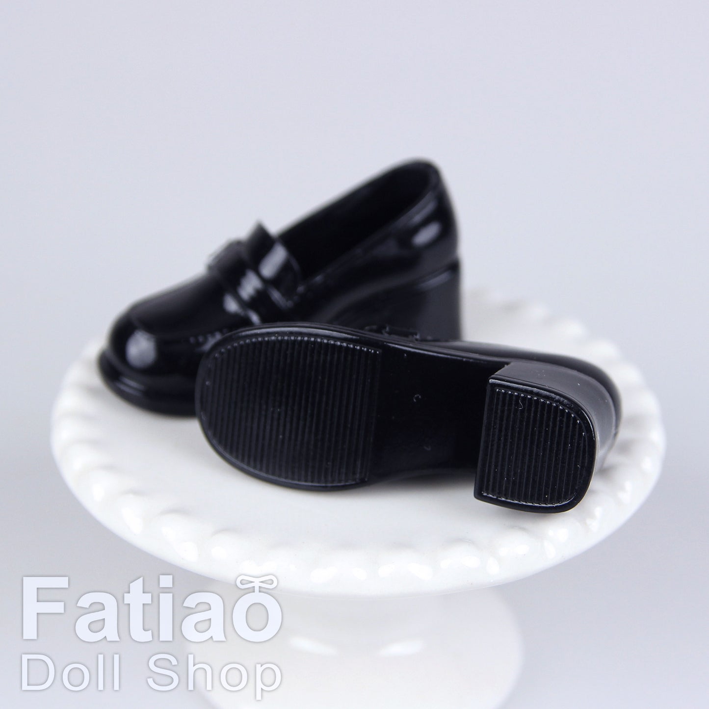 【Fatiao Doll Shop】環帶福樂皮鞋 多色 / 3.5cm 兵人 兵女 iMda2.7