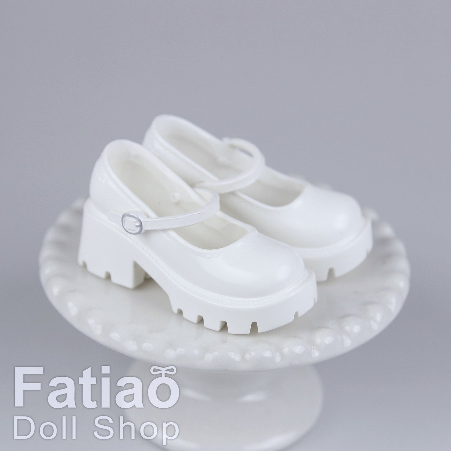 【Fatiao Doll Shop】粗跟瑪莉珍鞋 多色 / 3.5cm 兵人 兵女 iMda2.7