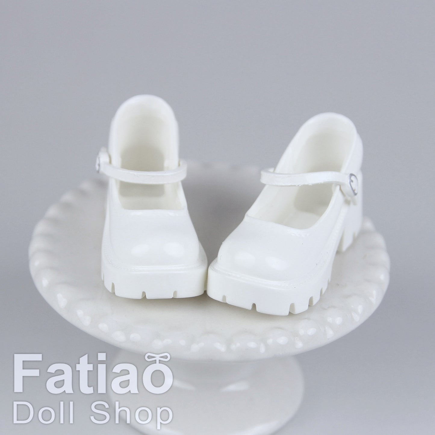 【Fatiao Doll Shop】粗跟瑪莉珍鞋 多色 / 3.5cm 兵人 兵女 iMda2.7