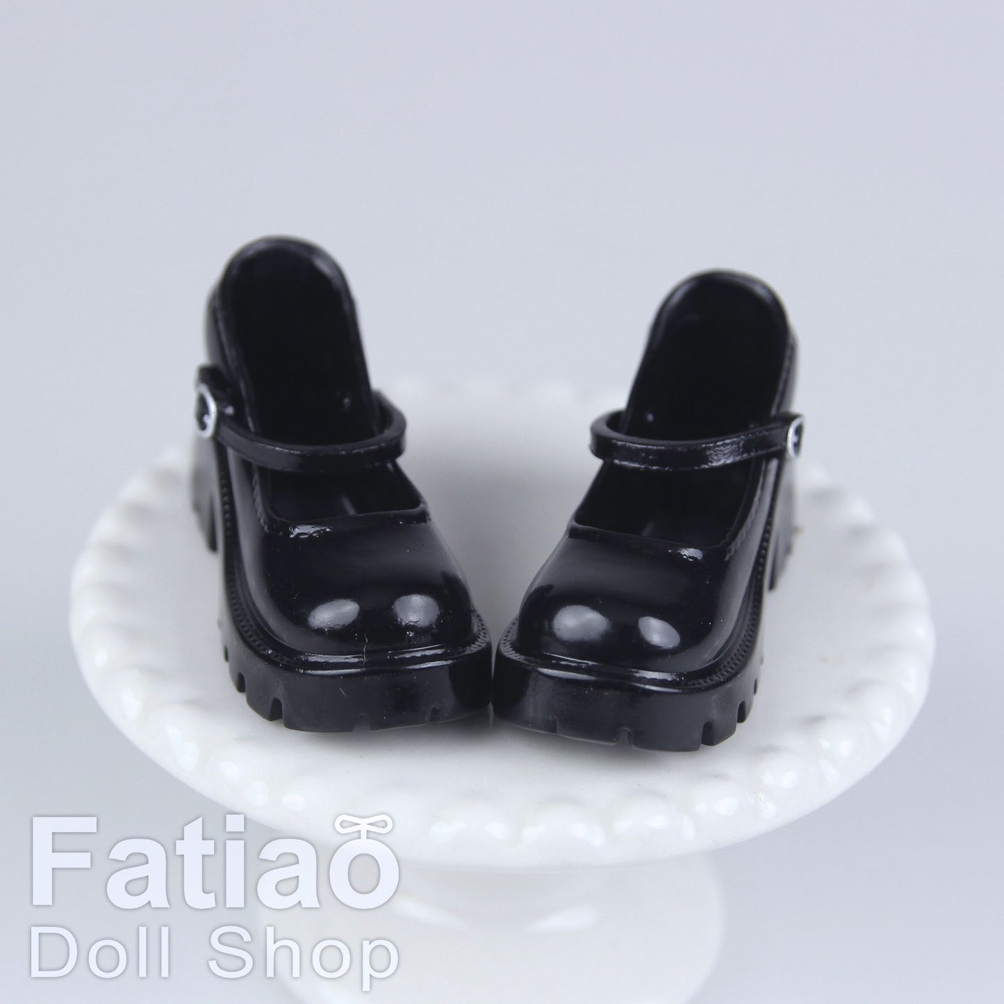 【Fatiao Doll Shop】粗跟瑪莉珍鞋 多色 / 3.5cm 兵人 兵女 iMda2.7