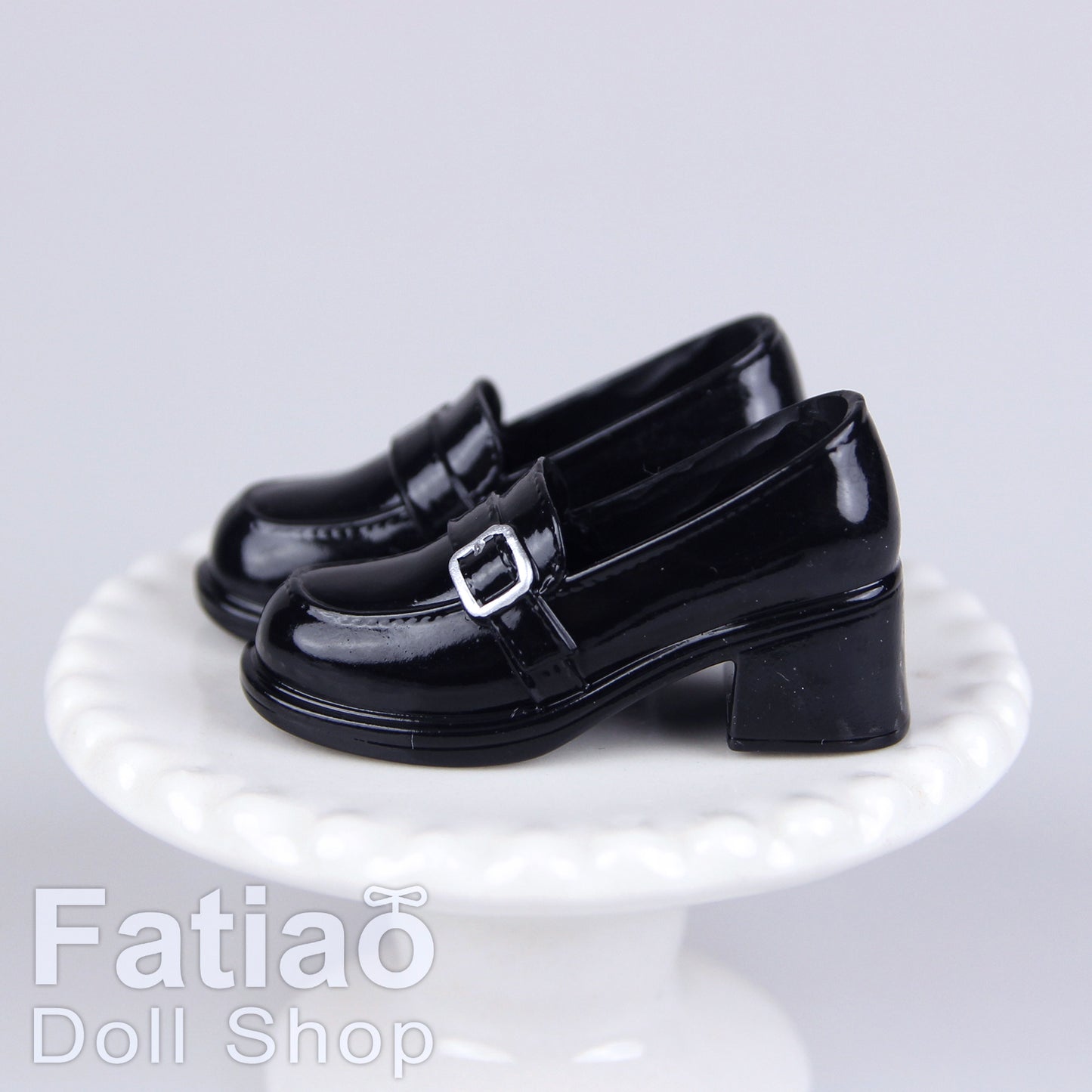【Fatiao Doll Shop】環帶福樂皮鞋 多色 / 3.5cm 兵人 兵女 iMda2.7