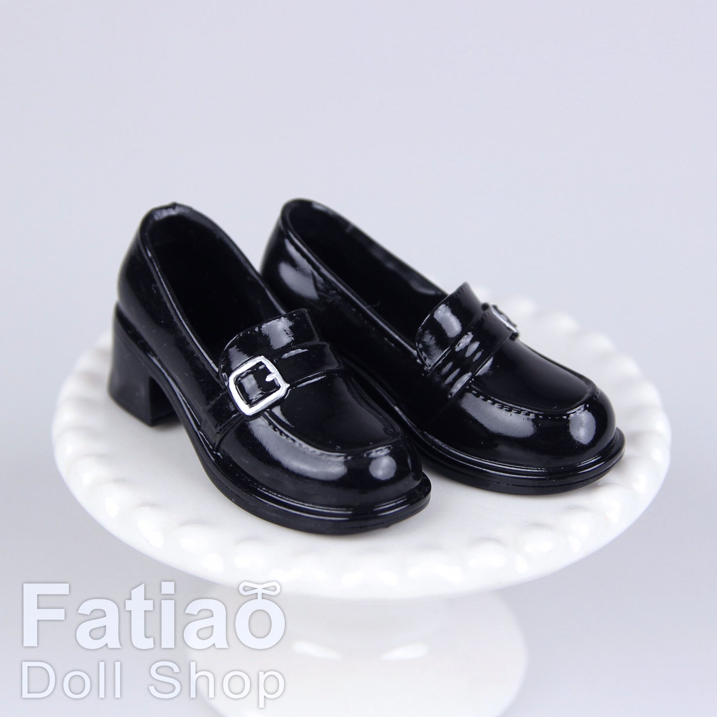 【Fatiao Doll Shop】環帶福樂皮鞋 多色 / 3.5cm 兵人 兵女 iMda2.7