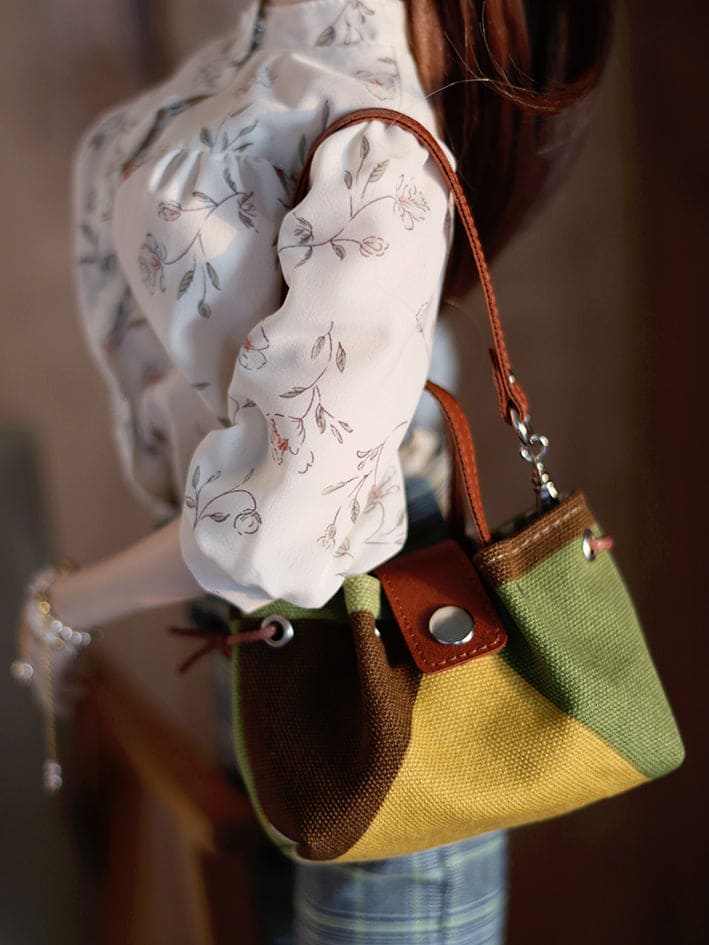 【1PinFun】兩用包 棕駝 / BJD 1/3 SD DD OB50 AZONE AZO2 AngelPhilia - 紀物書館+JiWu Bookstore