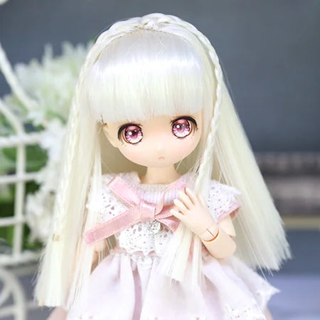 【Dollce】Low-Puchi ベビーウィッグ マルチカラー/4インチ SweetDoll オビツ OB11 球体関節人形 12分