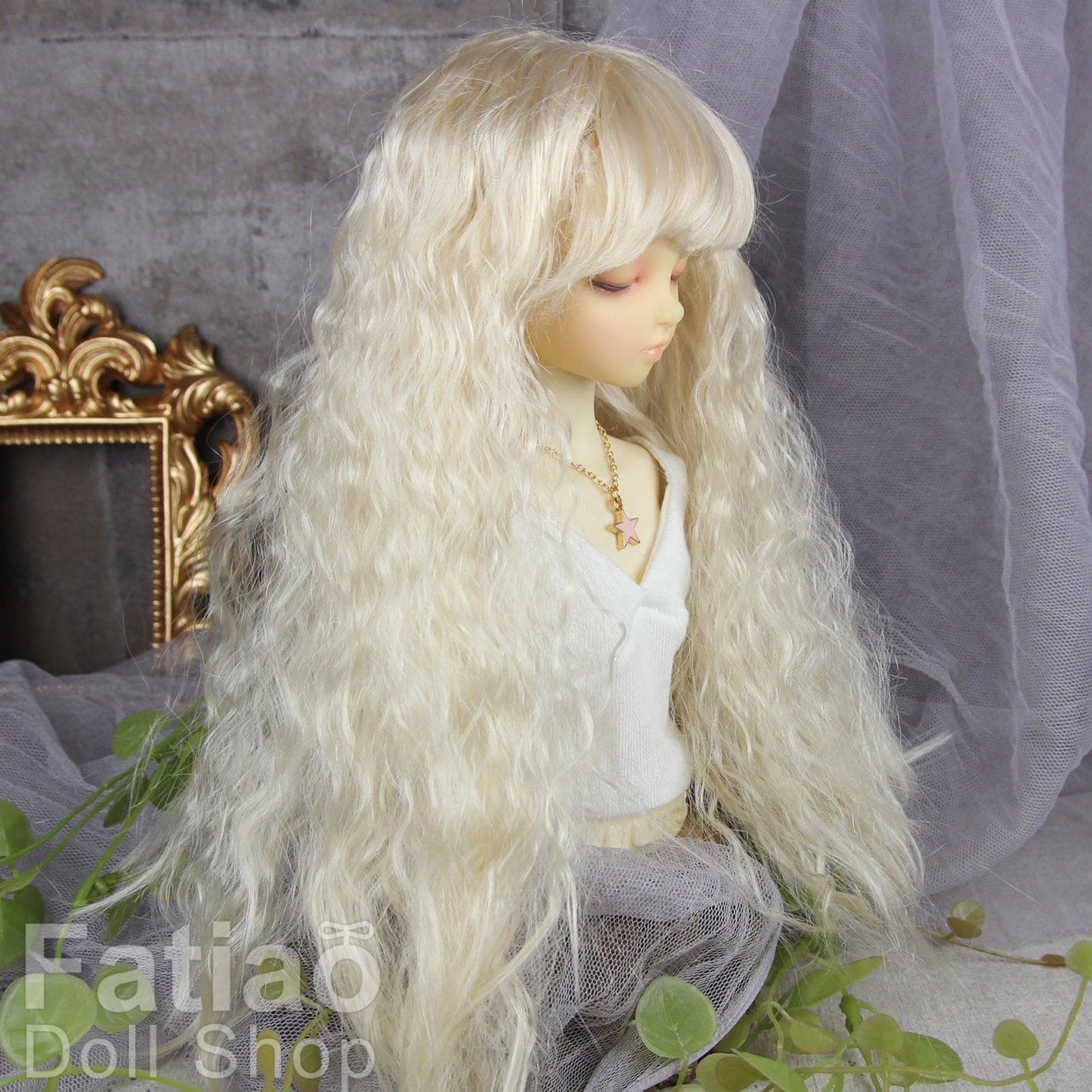 【Fatiao Doll Shop】FWF-402 ベビーウィッグ マルチカラー / 7-8インチ BJD 4点 iMda3.0 