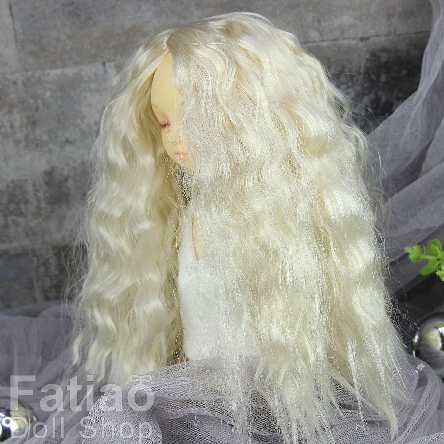 【Fatiao Doll Shop】FWF-706 ベビーウィッグ マルチカラー / 7-8インチ BJD 4点 iMda3.0 