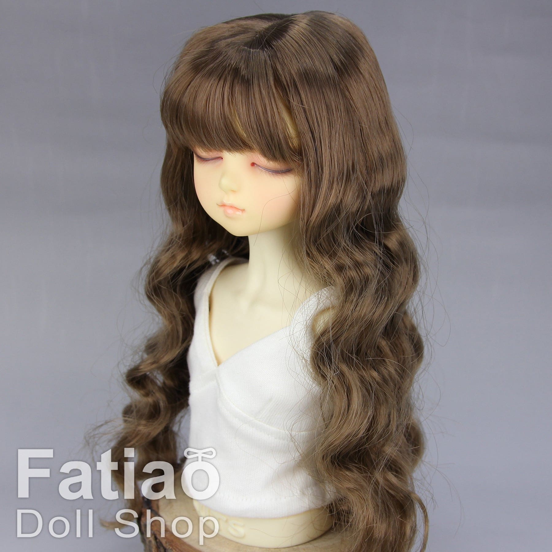 【Fatiao Doll Shop】FWF-853 娃用假髮 多色 / 7-8吋 BJD 4分 - 紀物書館+JiWu Bookstore