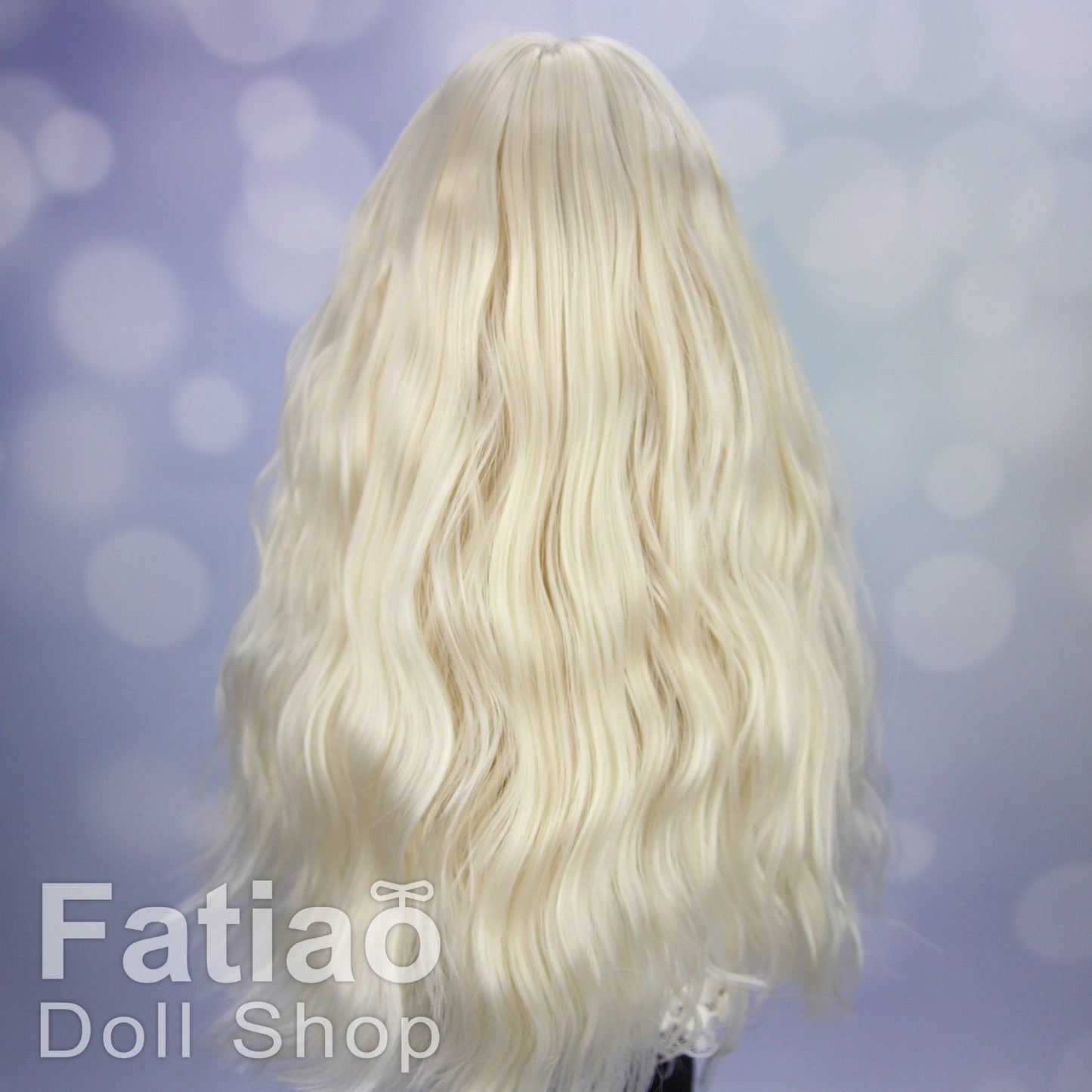 【Fatiao Doll Shop】FWS-001 Baby Wig Blue and Purple Gradient / 7-8 inch BJD 1/4 scale