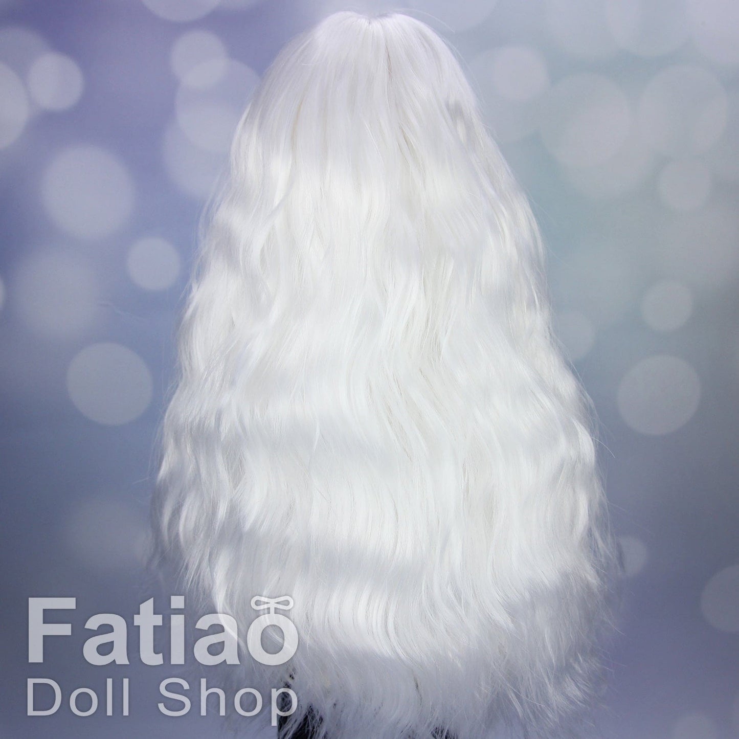 【Fatiao Doll Shop】FWS-001 Baby Wig Blue and Purple Gradient / 7-8 inch BJD 1/4 scale